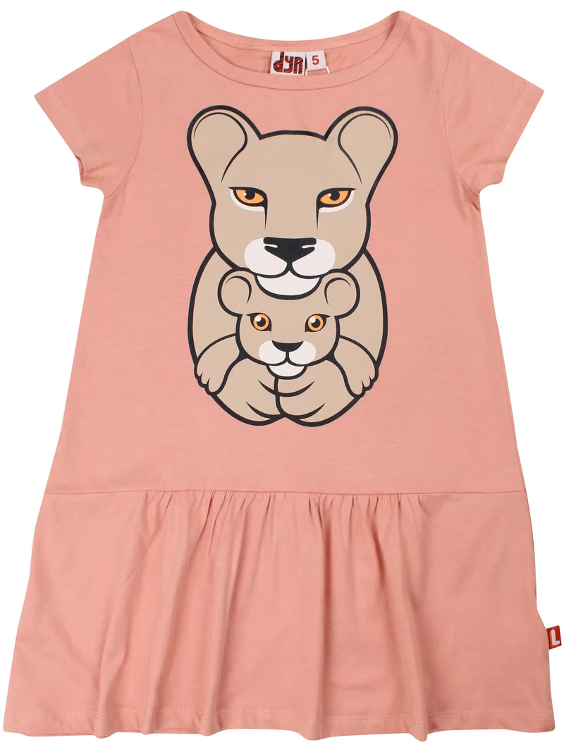 Dyrperky SS Dress Light Clay LOEVEMOR