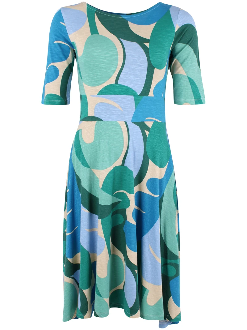 Danecharlotte Slub Dress Light Beige TROPS