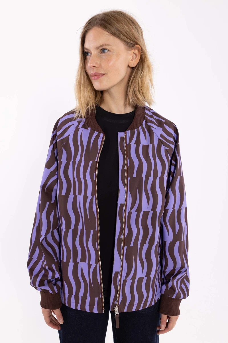 Danartwork Light Softshell Jacket Light Lilac/Dark Wine ARCS