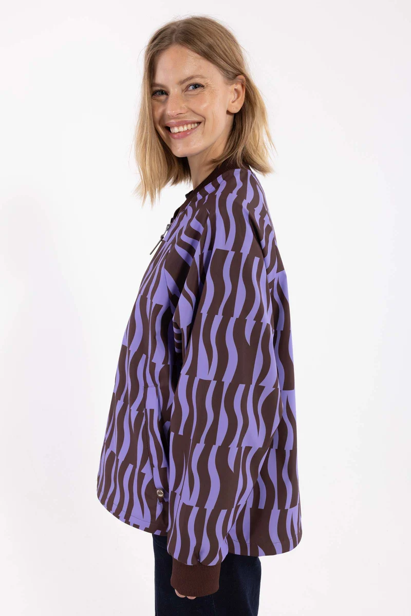 Danartwork Light Softshell Jacket Light Lilac/Dark Wine ARCS