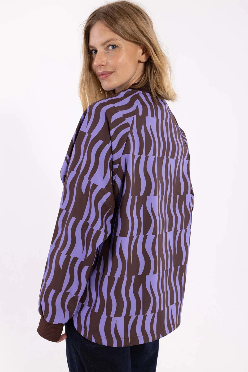 Danartwork Light Softshell Jacket Light Lilac/Dark Wine ARCS