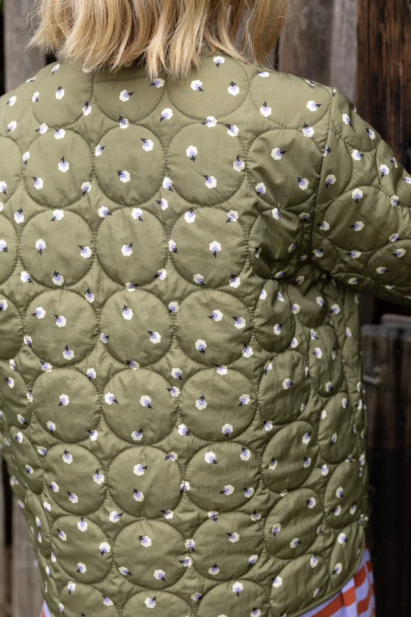 Daneland AOP Thermo Jacket Olive LILFLUFFERS
