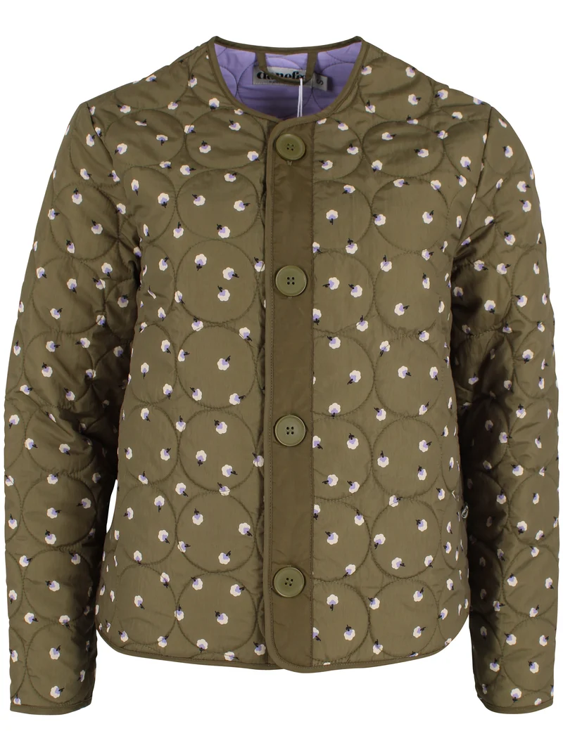 Daneland AOP Thermo Jacket Olive LILFLUFFERS