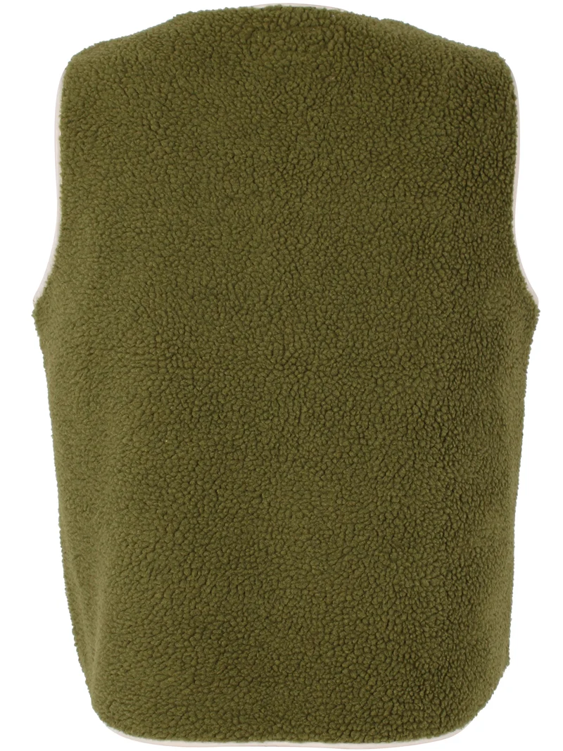 Daneteckel Fleece Vest Light Lilac/Olive/Dark Wine