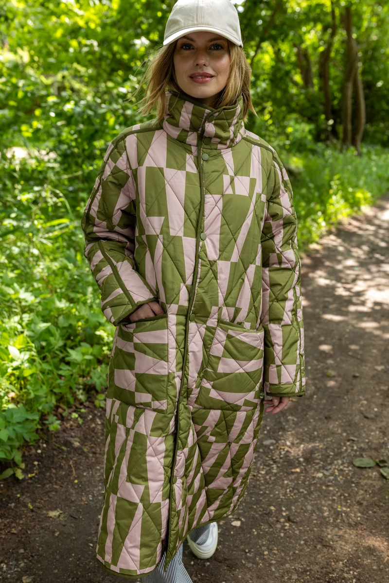 Danecherry Thermo Jacket Quail/Olive SHARDS