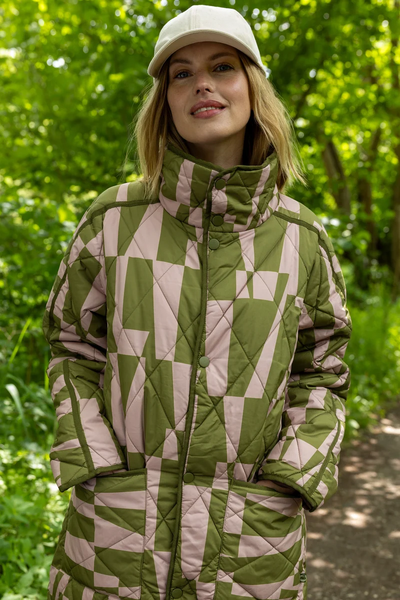 Danecherry Thermo Jacket Quail/Olive SHARDS