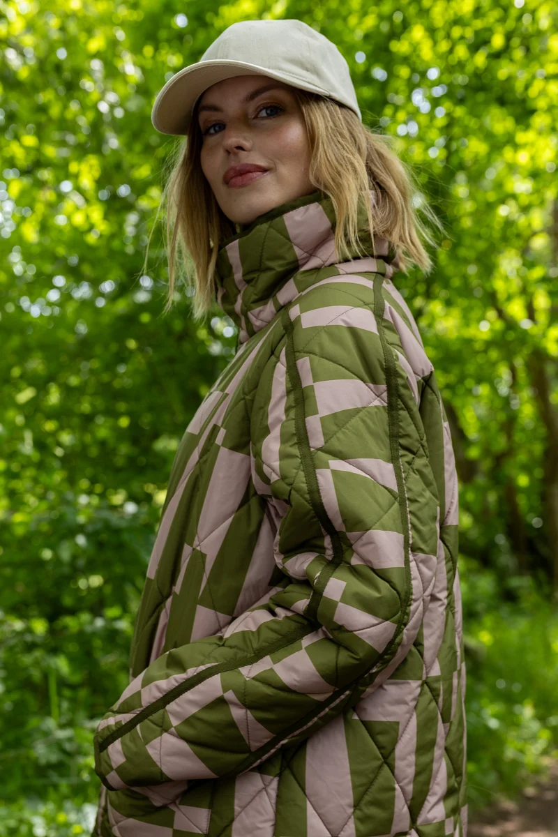 Danecherry Thermo Jacket Quail/Olive SHARDS