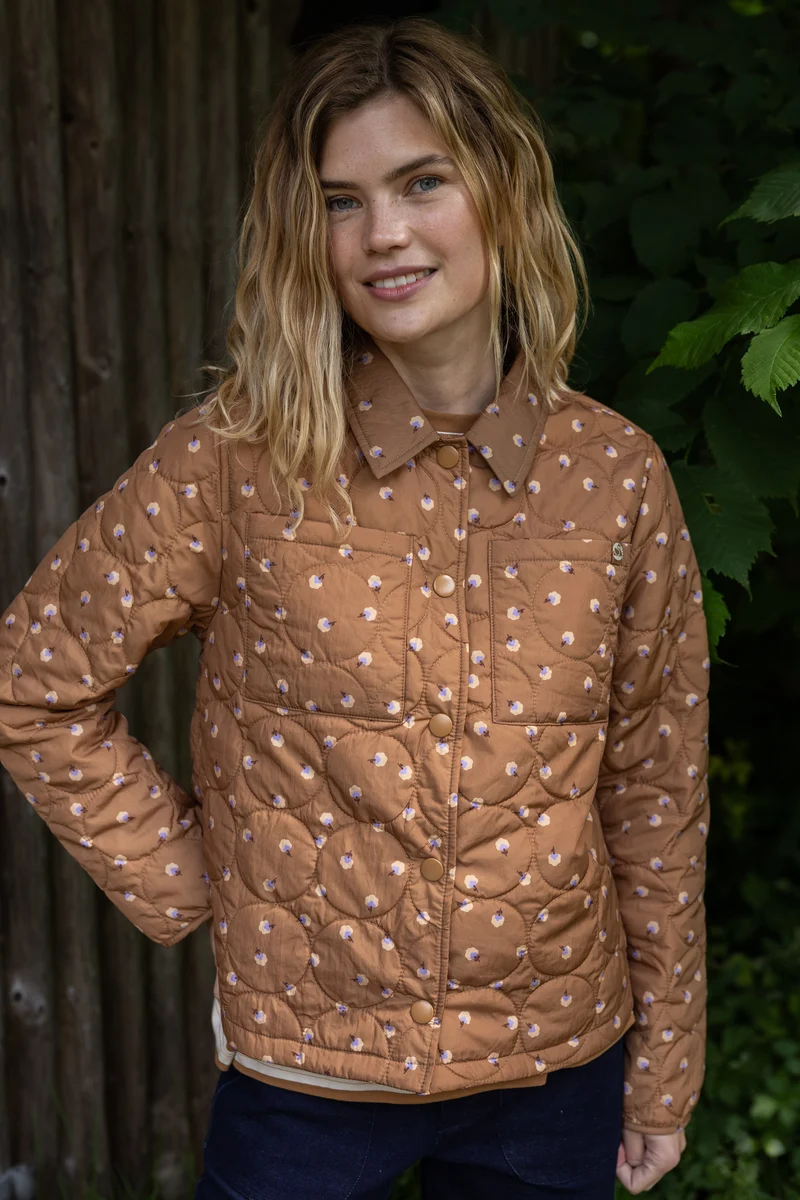 Danevalley Thermo Overshirt Mokka LILFLUFFERS