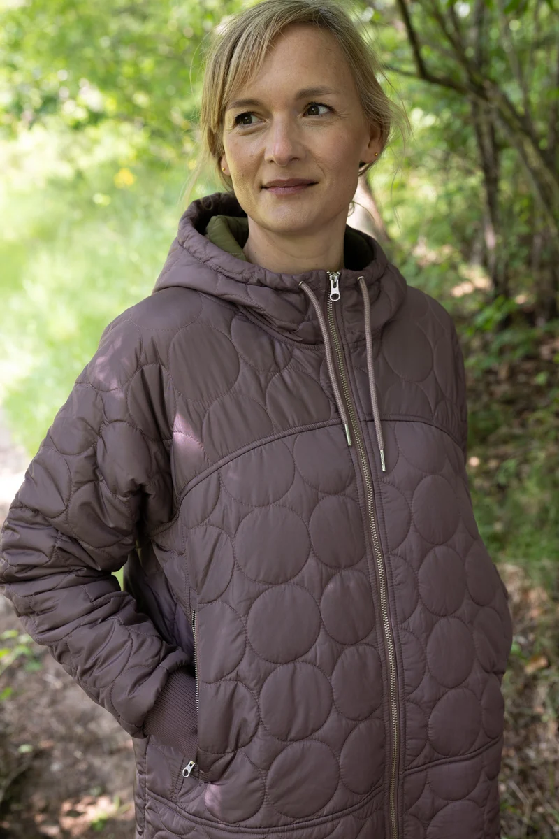 Danedrama Thermo Coat Mauve