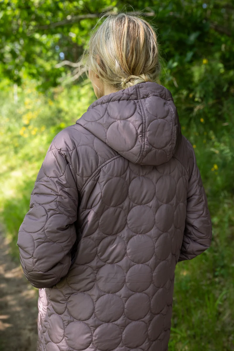 Danedrama Thermo Coat Mauve