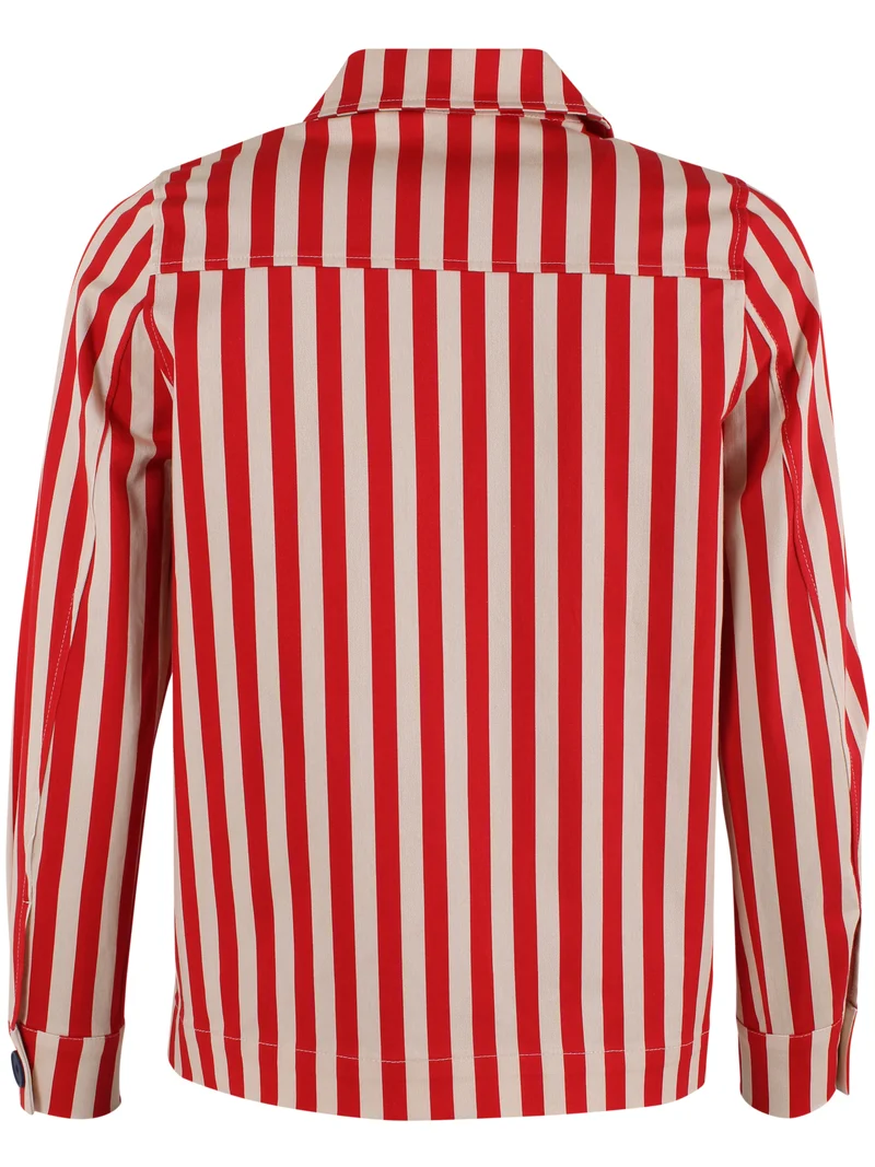 Daneprairie Stretch Canvas Jacket Summer Red/Chalk