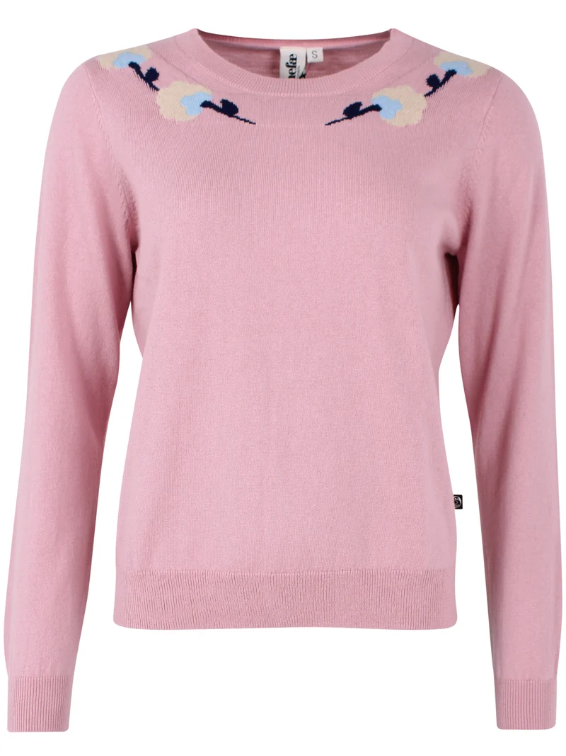 Danevibe Wool-Mix Sweater Cold Rose