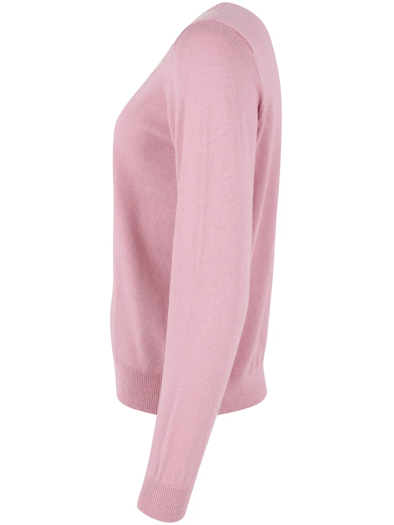 Danevibe Wool-Mix Sweater Cold Rose