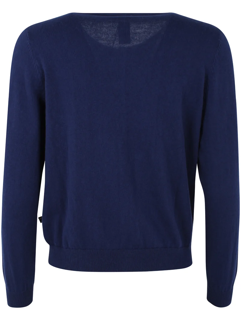 Danelife Wool-Mix Cardigan Dark Blue