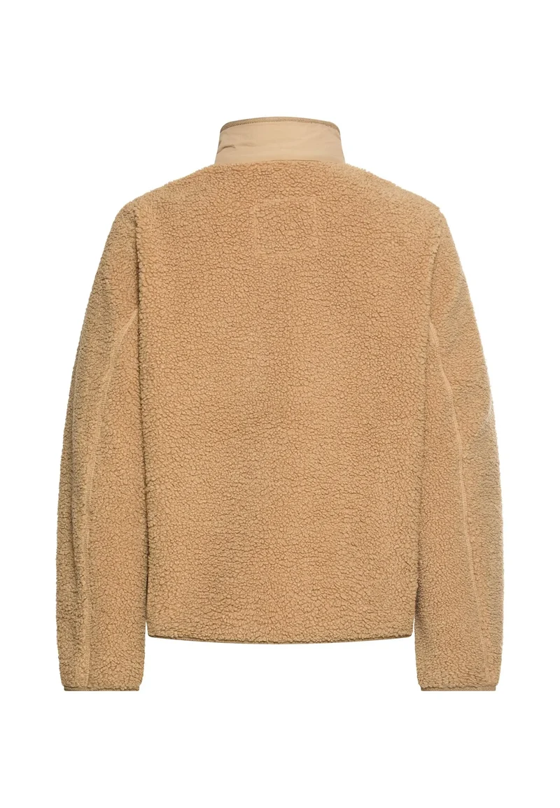 Teddy-Jacke mit Stehkragen