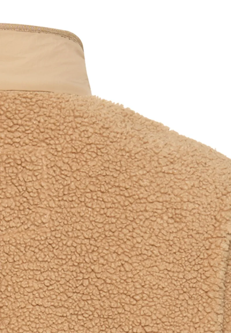 Teddy-Jacke mit Stehkragen