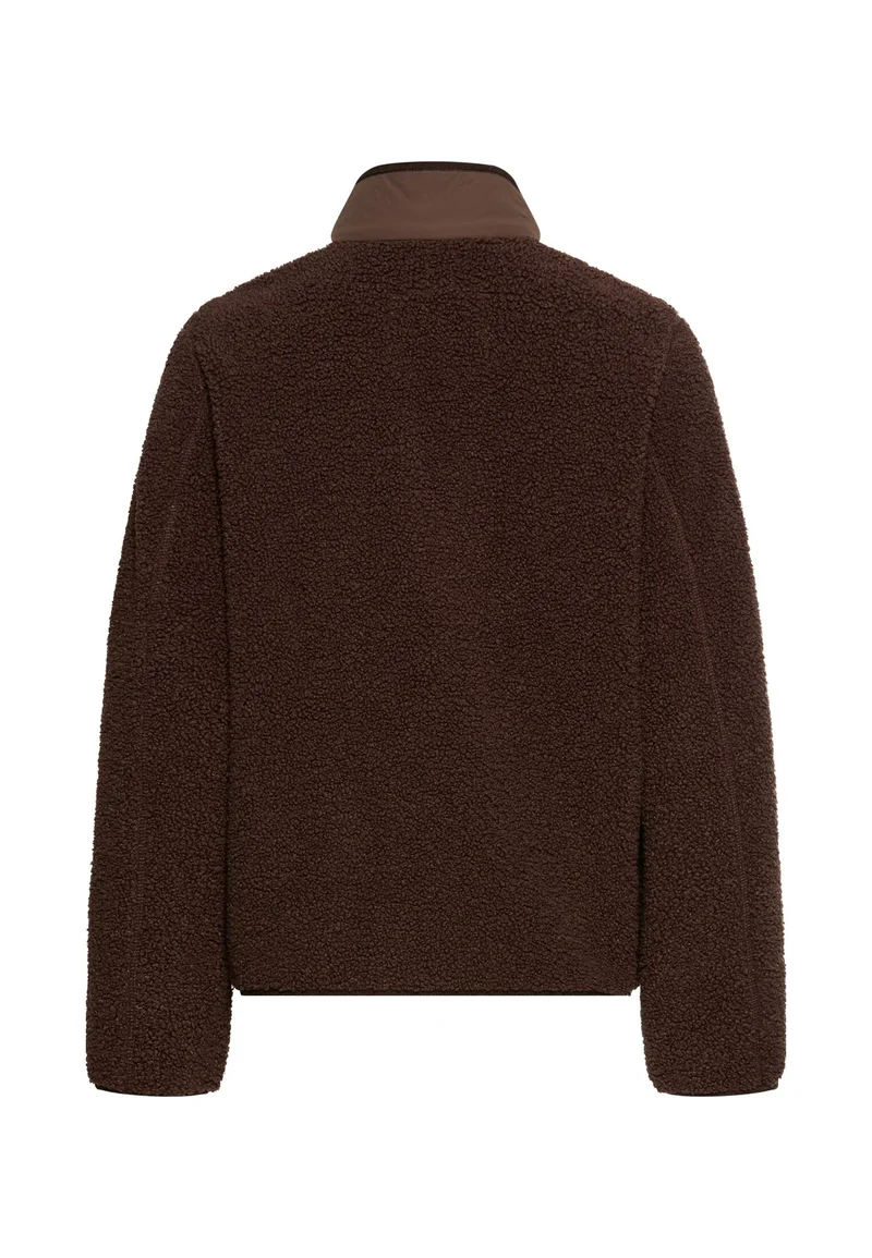 Teddy-Jacke mit Stehkragen