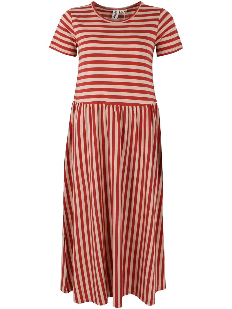 Danekroeyer SS Modal Dress Nougat/Chili
