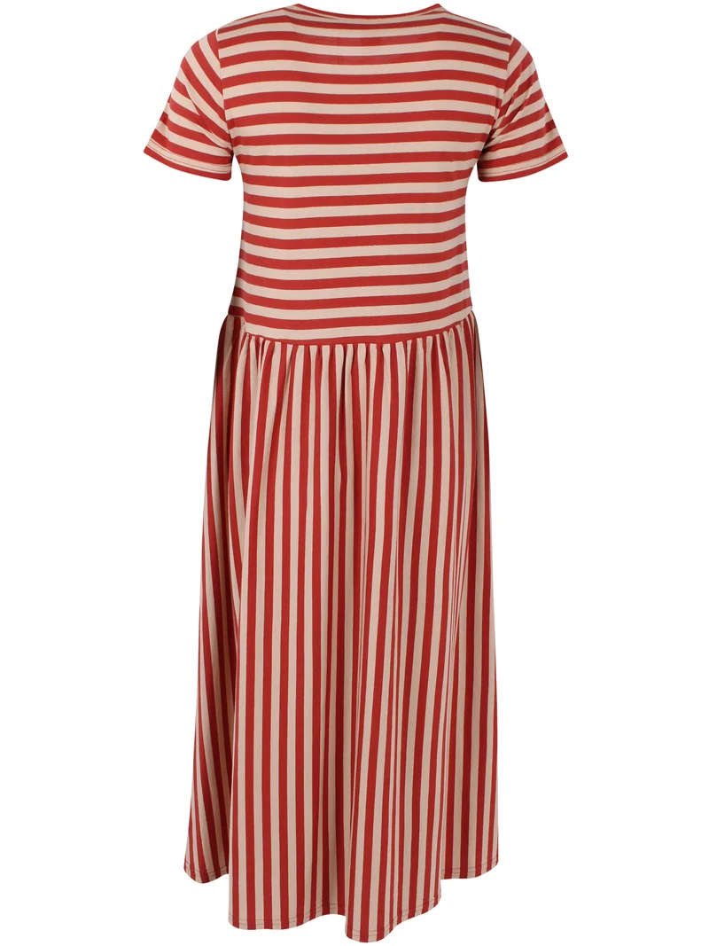 Danekroeyer SS Modal Dress Nougat/Chili
