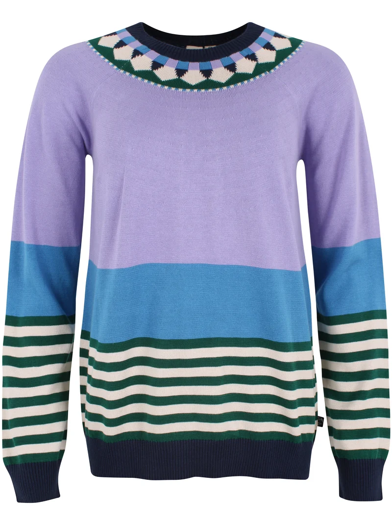 Danehappy Cotton Sweater Light Lilac MULTI