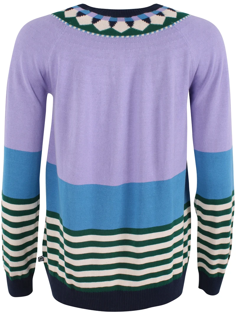 Danehappy Cotton Sweater Light Lilac MULTI
