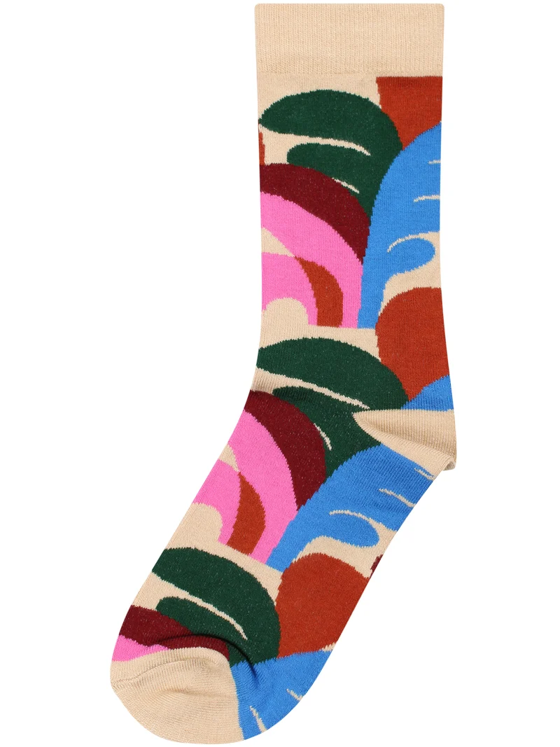 Danewalk With Me Socks Nougat TROPS