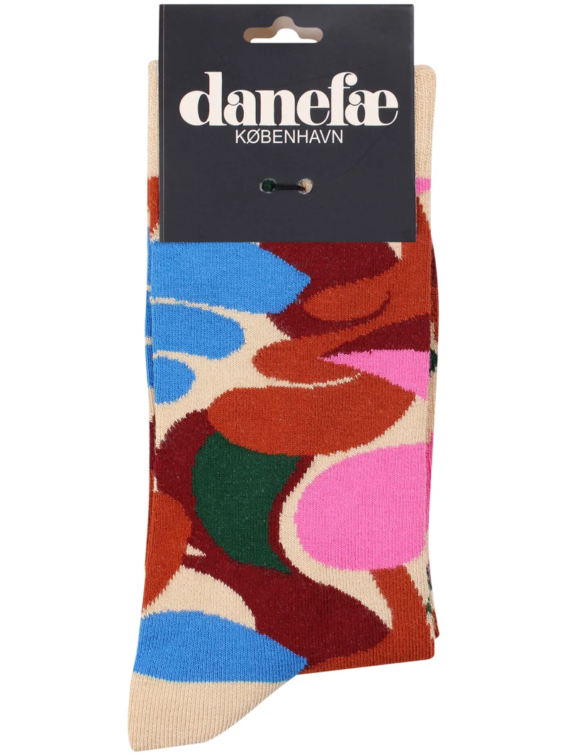 Danewalk With Me Socks Nougat TROPS