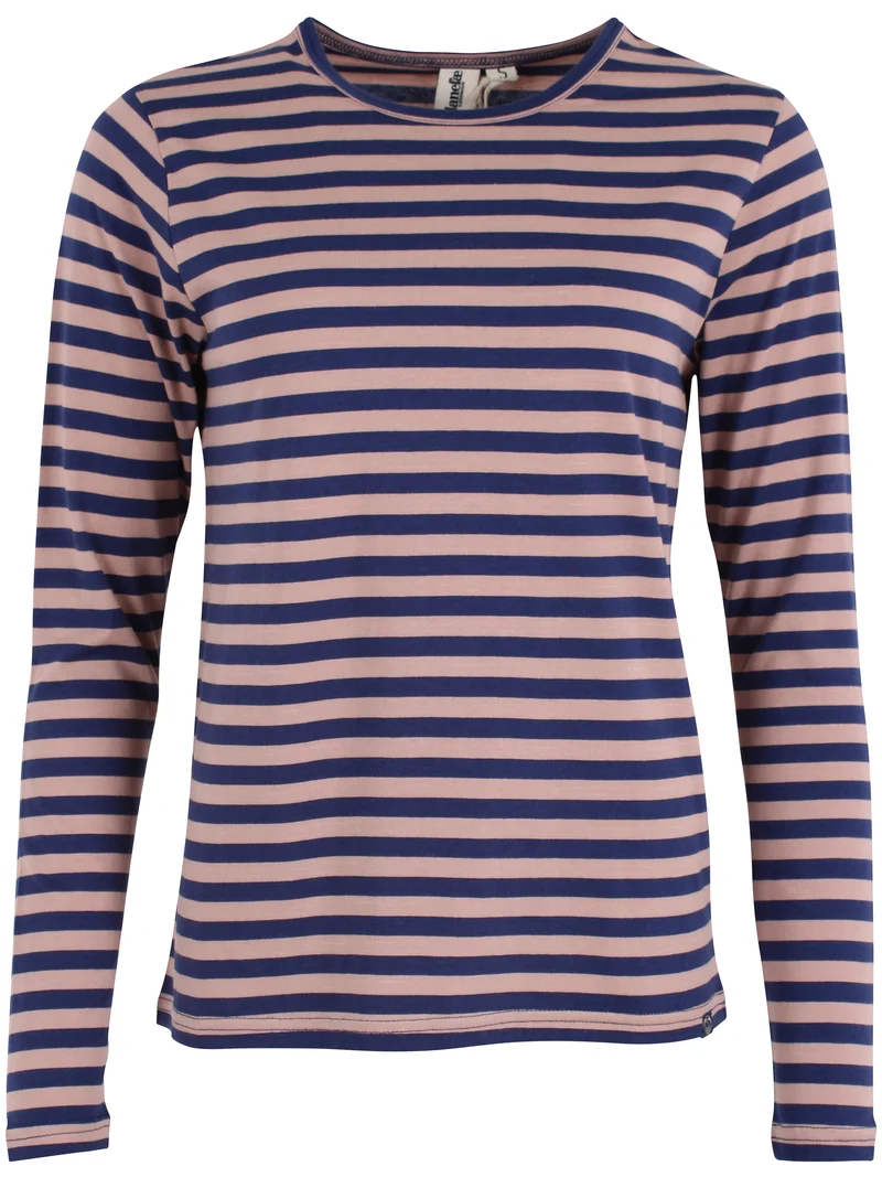 Danejubii Modal Tee Quail/Dark Blue