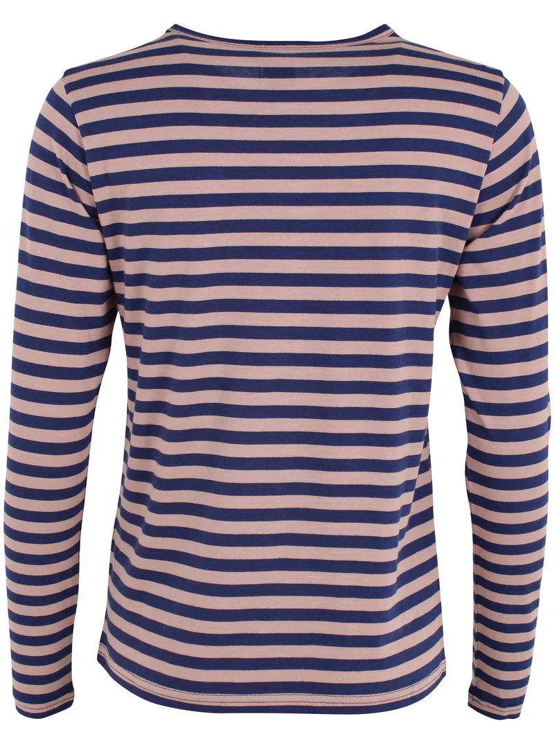 Danejubii Modal Tee Quail/Dark Blue