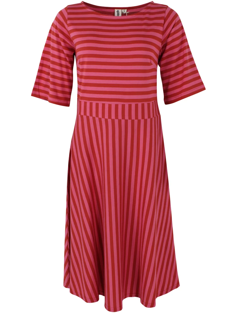 Daneviborg Modal SS Dress Chili/Soft Cherry