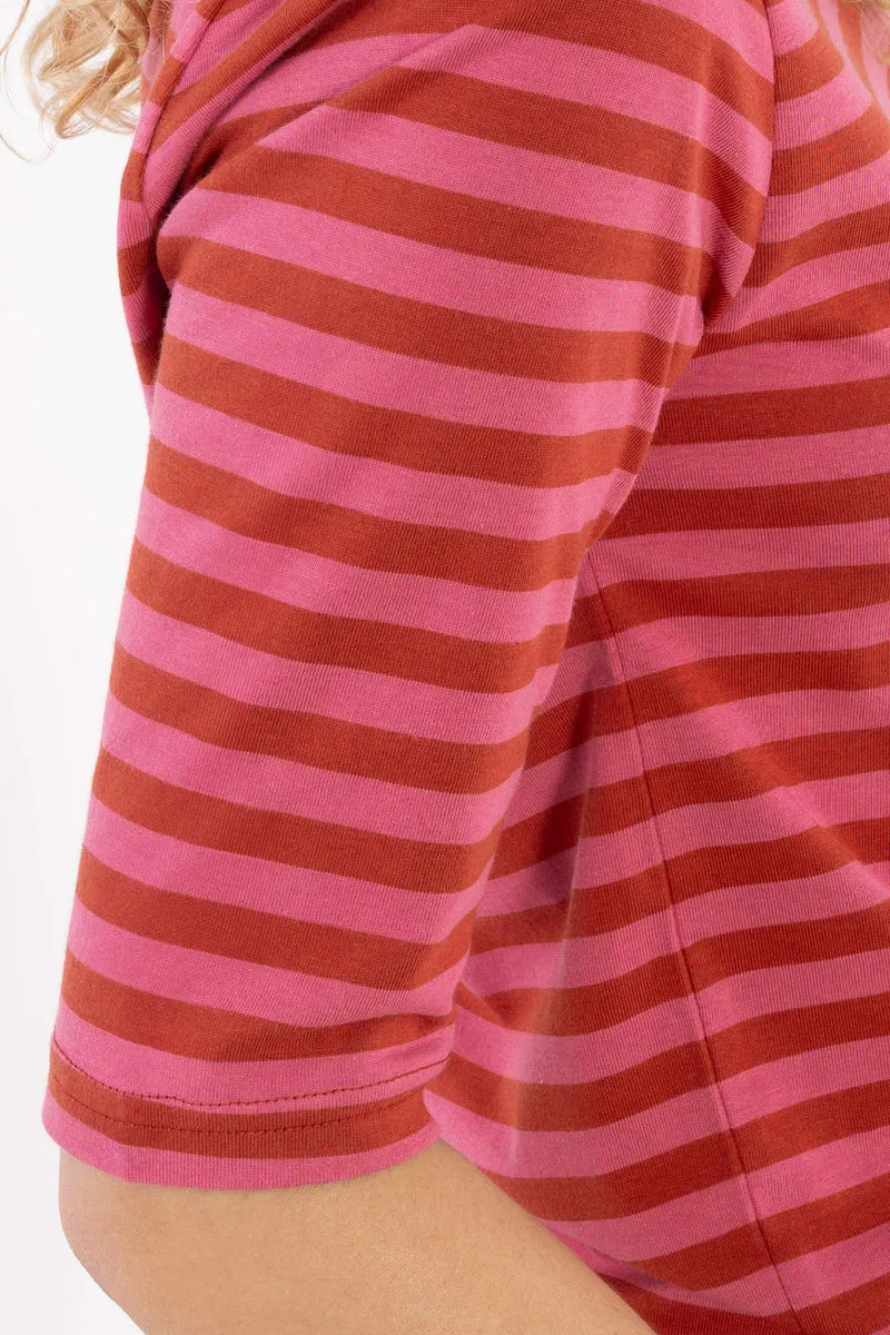 Danemanna Modal Tee Chili/Soft Cherry