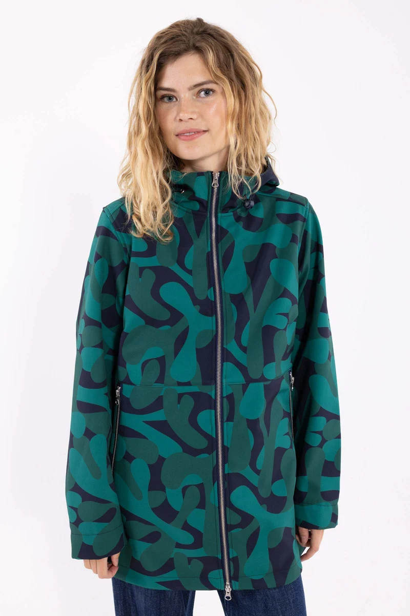 Danelandscape Softshell Jacket Dark Green LAVALAMP