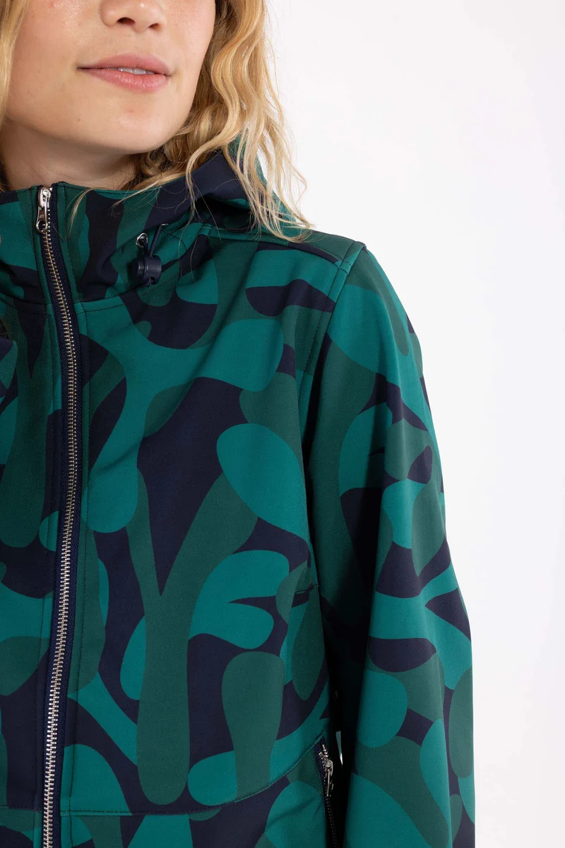 Danelandscape Softshell Jacket Dark Green LAVALAMP