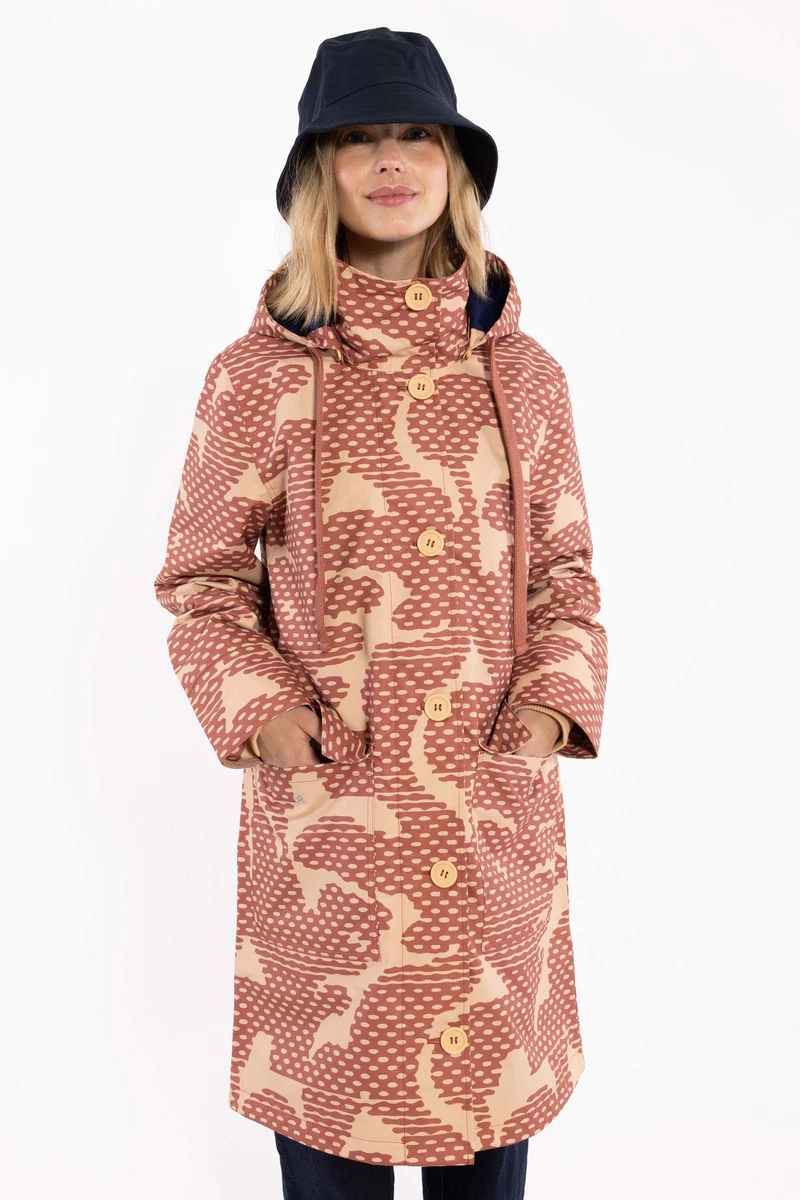 Daneronja Midseason Jacket Nougat/Aragon HALFTONE