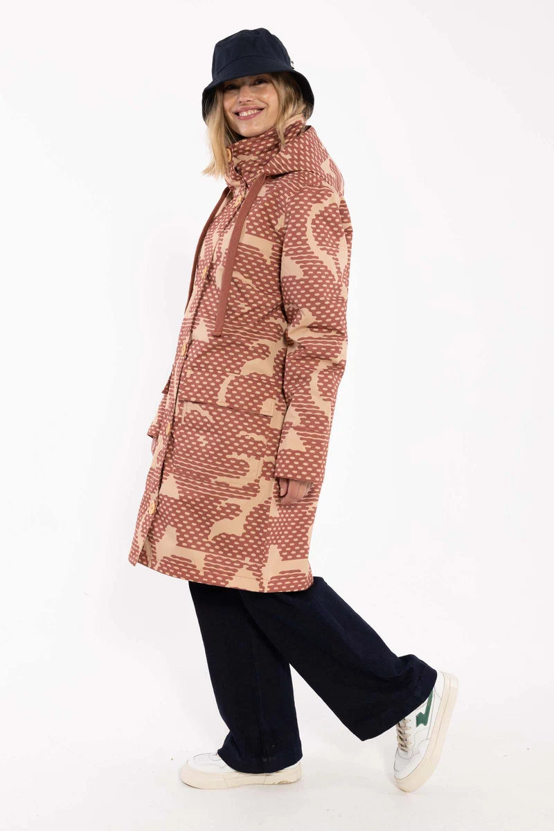 Daneronja Midseason Jacket Nougat/Aragon HALFTONE