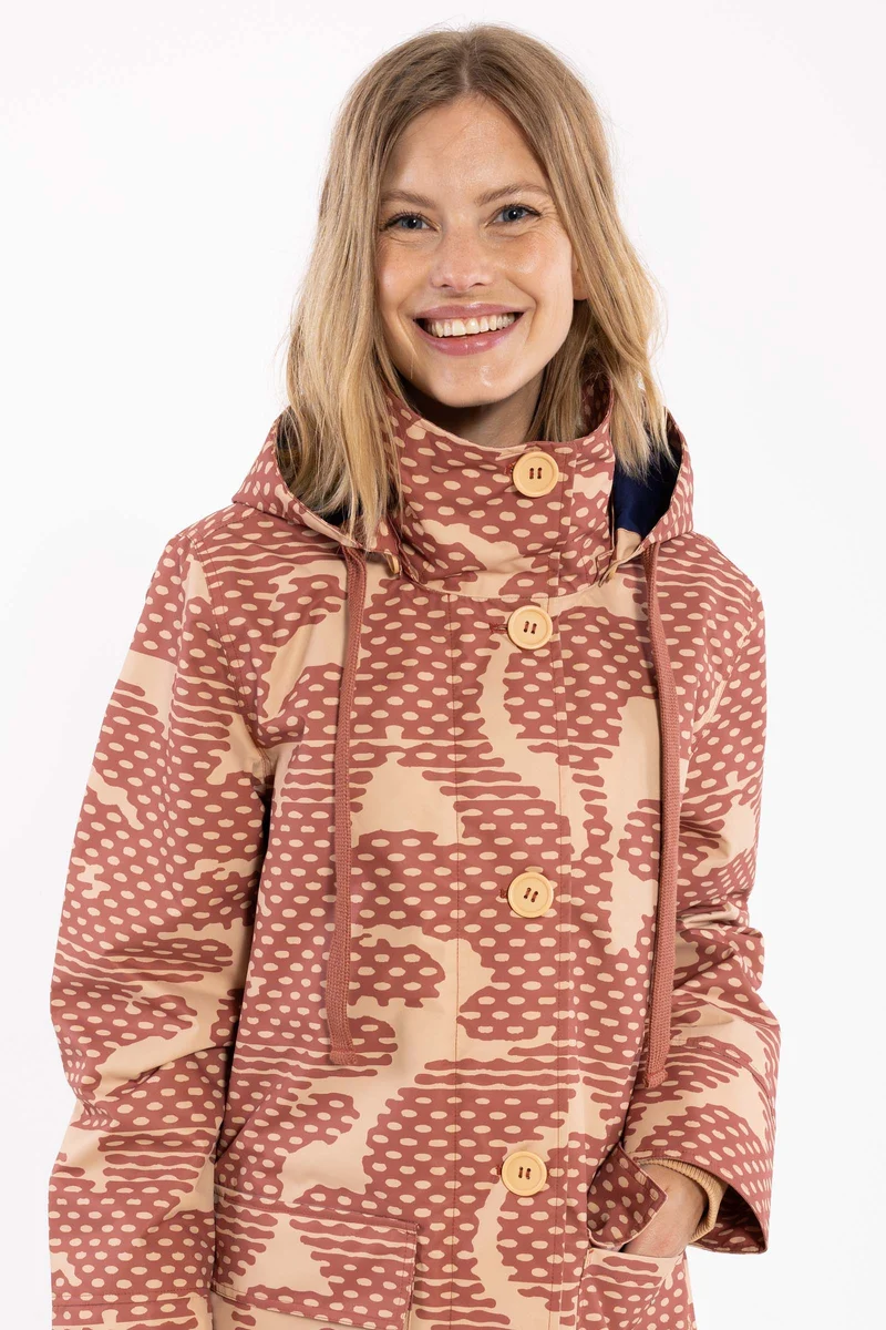 Daneronja Midseason Jacket Nougat/Aragon HALFTONE