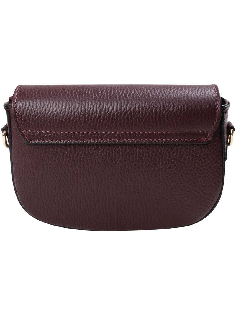ESS - Danebernadotte Leather Shoulder Bag Red Wine