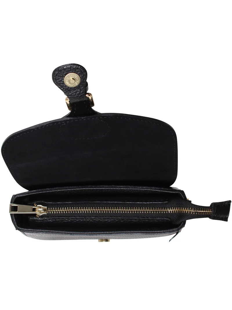 ESS - Danebernadotte Leather Shoulder Bag Black