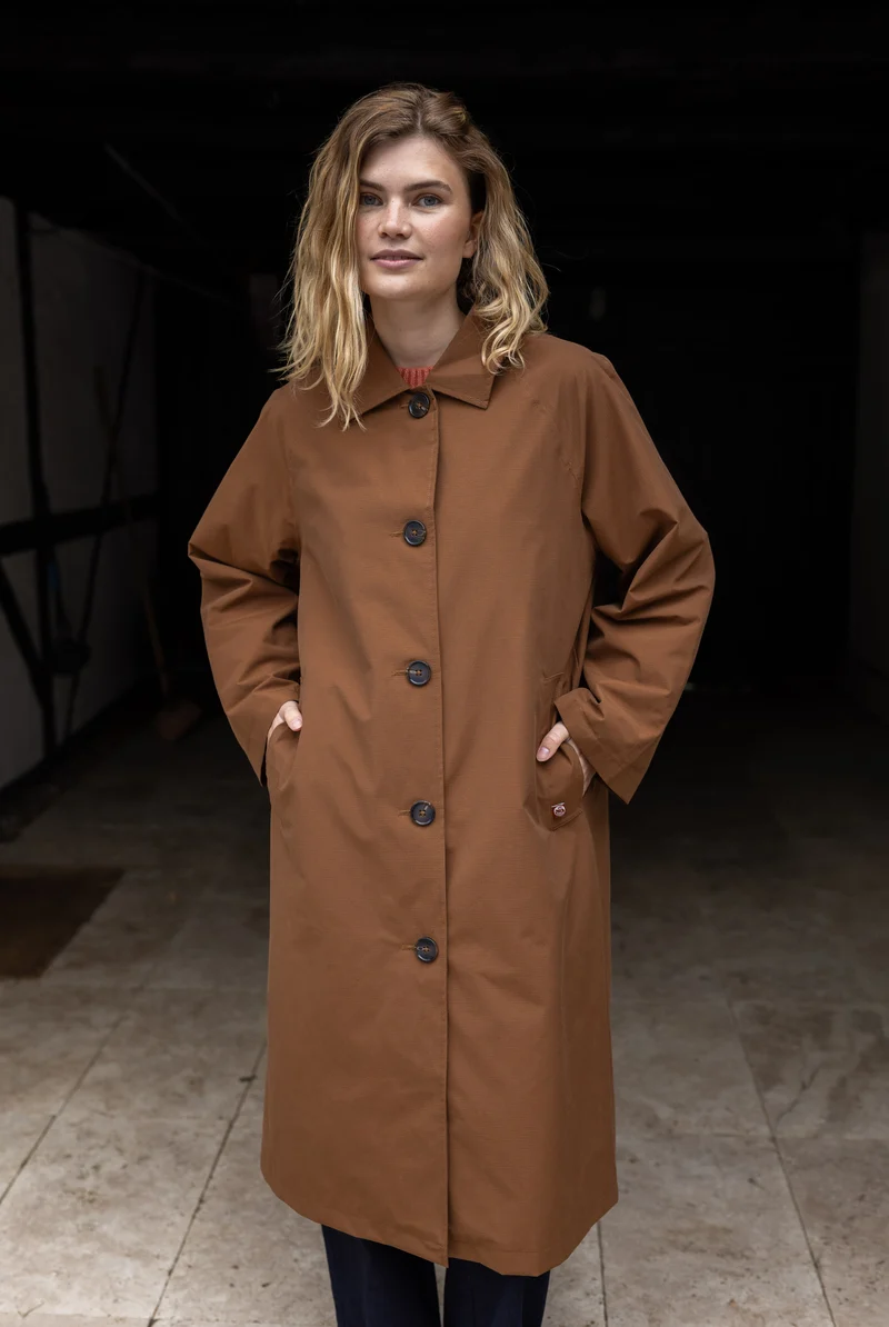 Daneladylike Midseason Jacket Brown