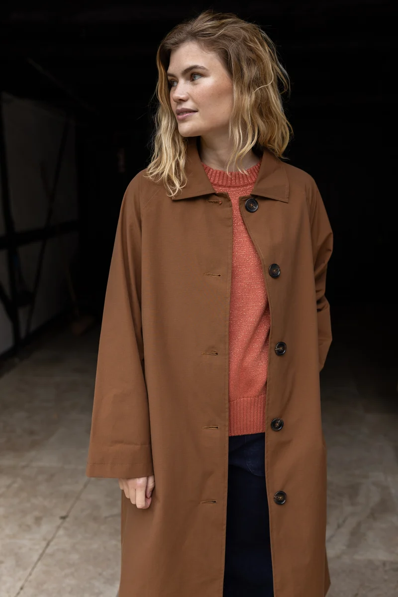 Daneladylike Midseason Jacket Brown