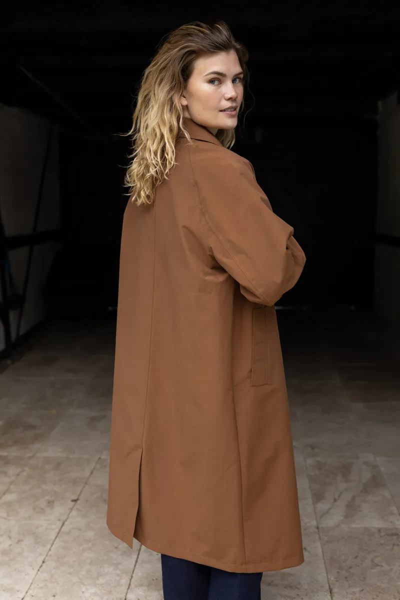 Daneladylike Midseason Jacket Brown