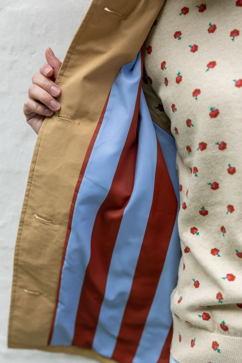 Danebusiness Midseason Jacket Beige