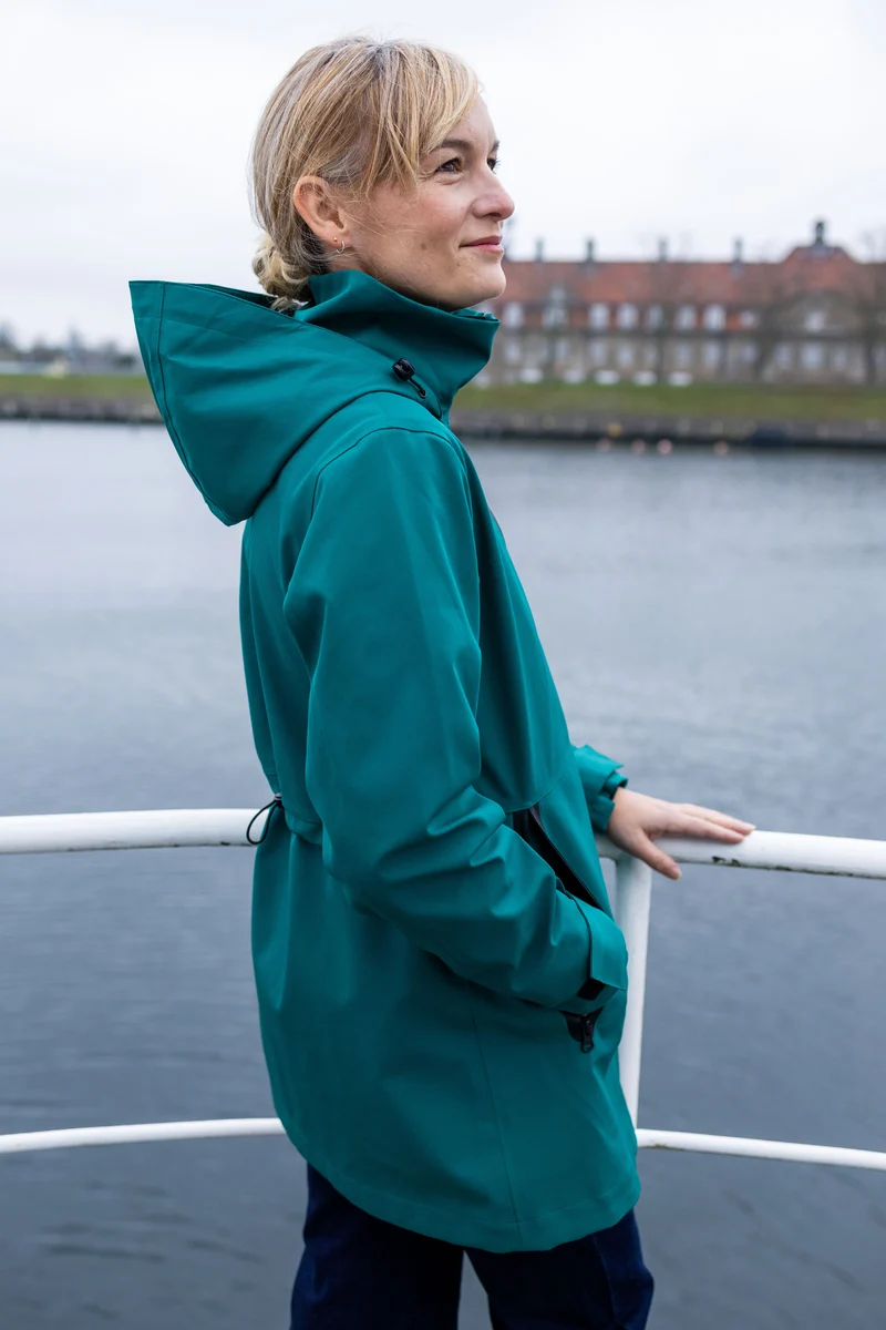 Danelittle Sister Raincoat Dark Green