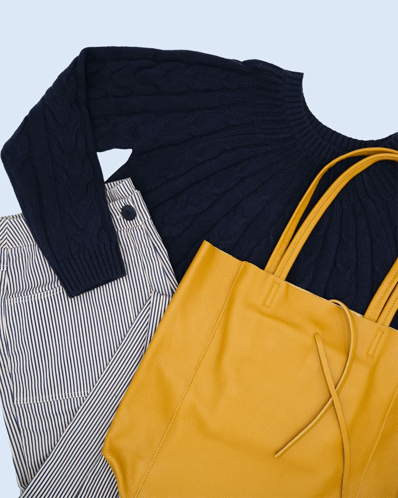 ESS - DaneHolstein Leather Tote Bag Occer