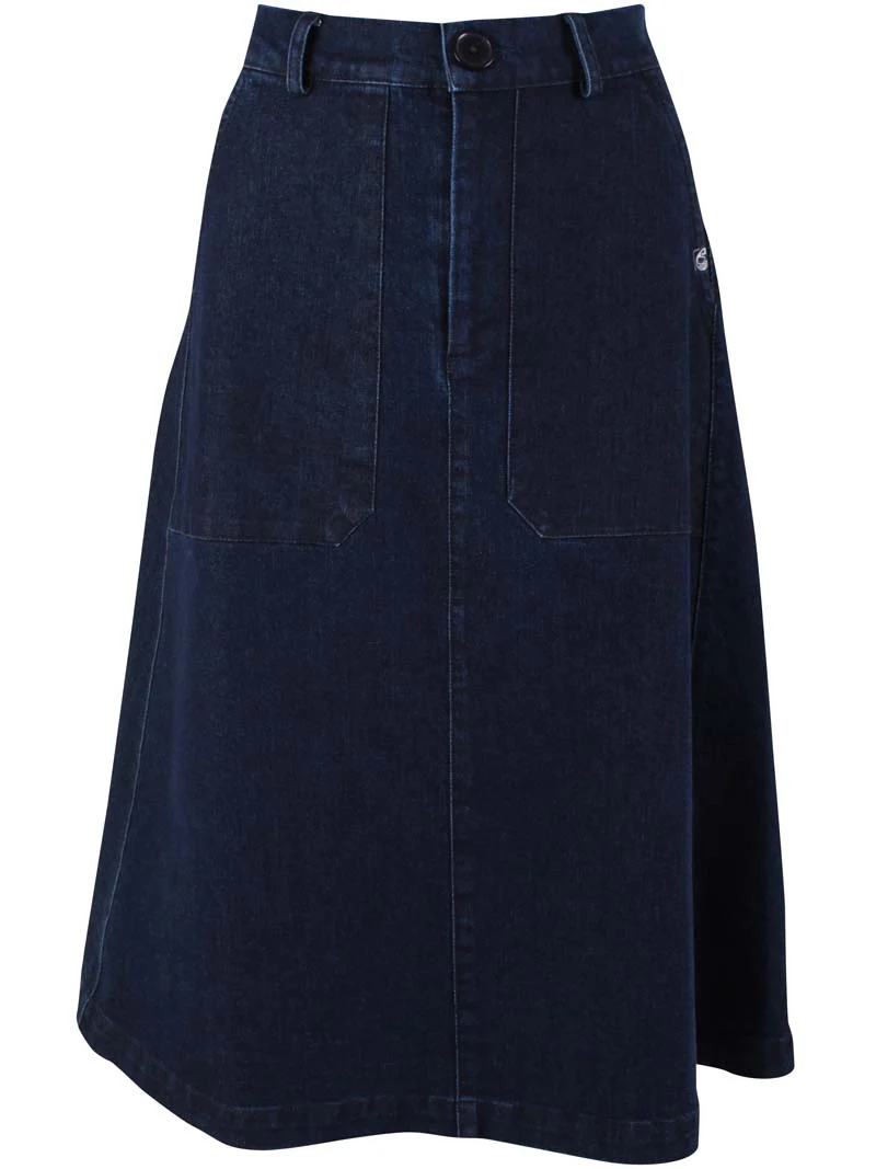 Danesweetie Denim Stretch Skirt Denim