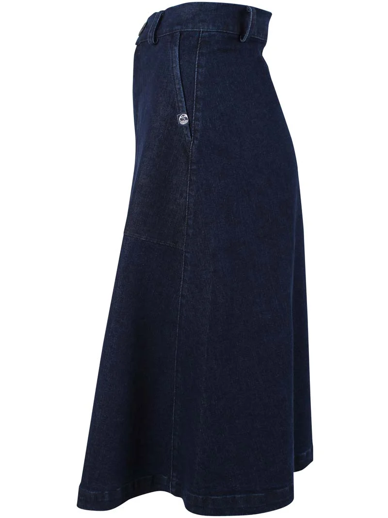 Danesweetie Denim Stretch Skirt Denim