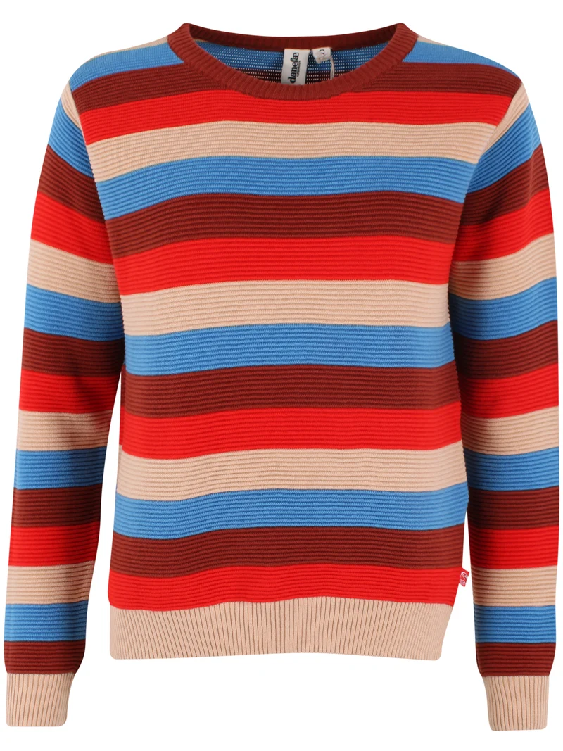 Danepearly 3-D Crotchet Cotton Sweater Vistachino