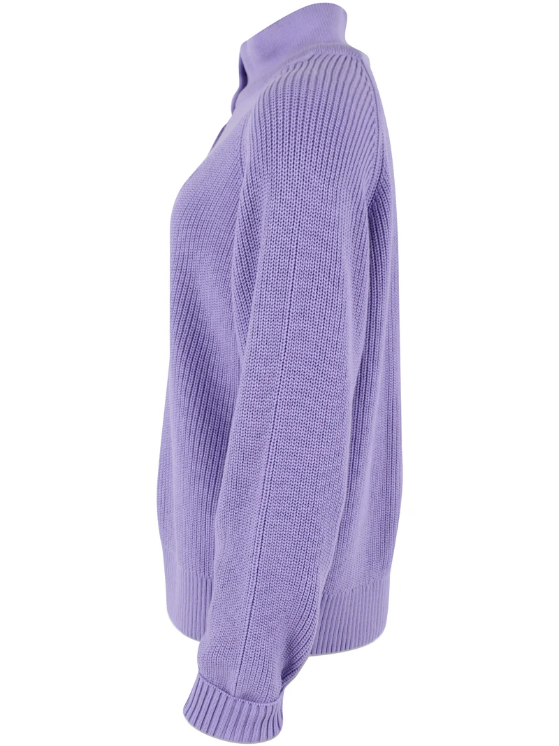 Danehearty Cotton Sweater Light Lilac