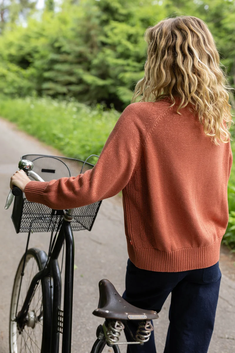 Danegertrud Glitter Sweater Aragon