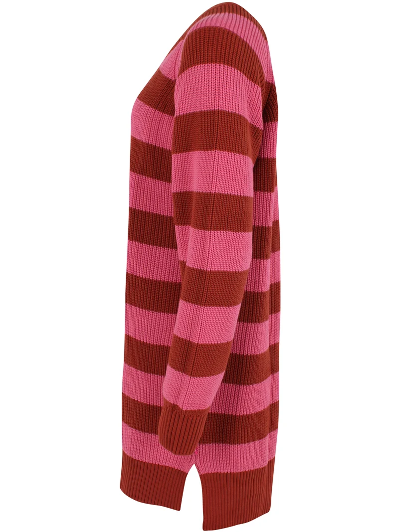 Danegrand Cotton Sweater Soft Cherry/Chili